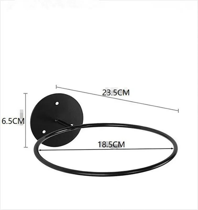 Iron Basketball, Football & Volleyball Storage Rack – Wall-Mounted Household Ball Storage Rack