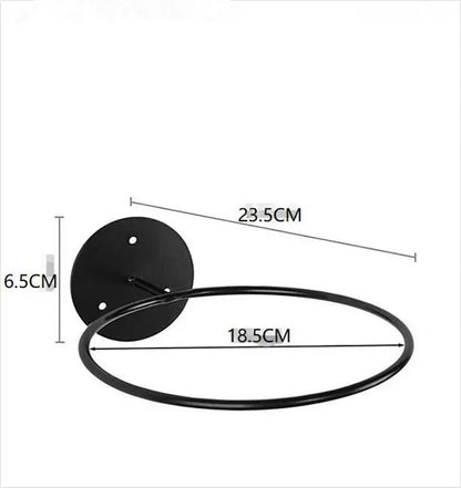 Iron Basketball, Football & Volleyball Storage Rack – Wall-Mounted Household Ball Storage Rack