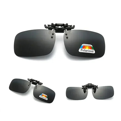 Polarized Clip-On Sunglasses – HD UV400 Driving & Night Vision Glasses Shades