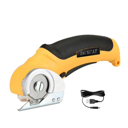 6mm Electric Rotary Cutter – Fabric, Paperboard, Leather, and Plastic Trimmer Scissors for Precise Cutting