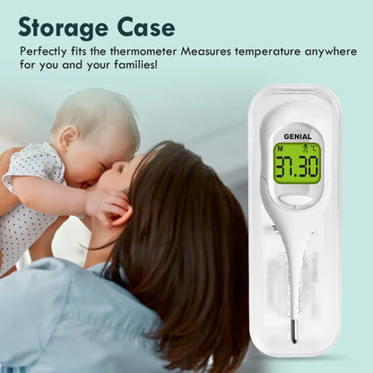 8-Sec Fast Digital Oral Thermometer – Accurate Fever Measurement for Adults, Kids, and Babies