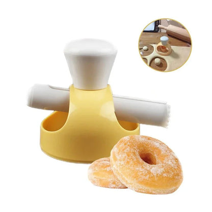 DIY Creative Donut Mold - Cake Decorating Tools, Kitchen Baking Accessories, Doughnuts Cooking Cutter, Desserts, and Bread Cutting Maker