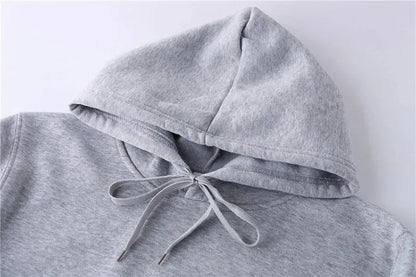 Men's Autumn/Winter Solid Hoodie & Pants Set — Casual Sports Two-Piece (S–4XL)