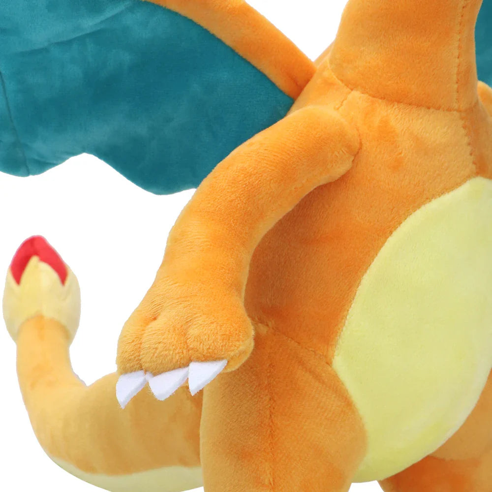 Shiny Charizard Plush Toy – 12-Inch Soft Stuffed Cartoon Collectible Plush for Kids & Gift