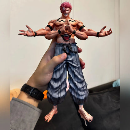 Ryomen Sukuna Figure - Jujutsu Kaisen PVC Collectible Statue Model Room Decor Toy Gift