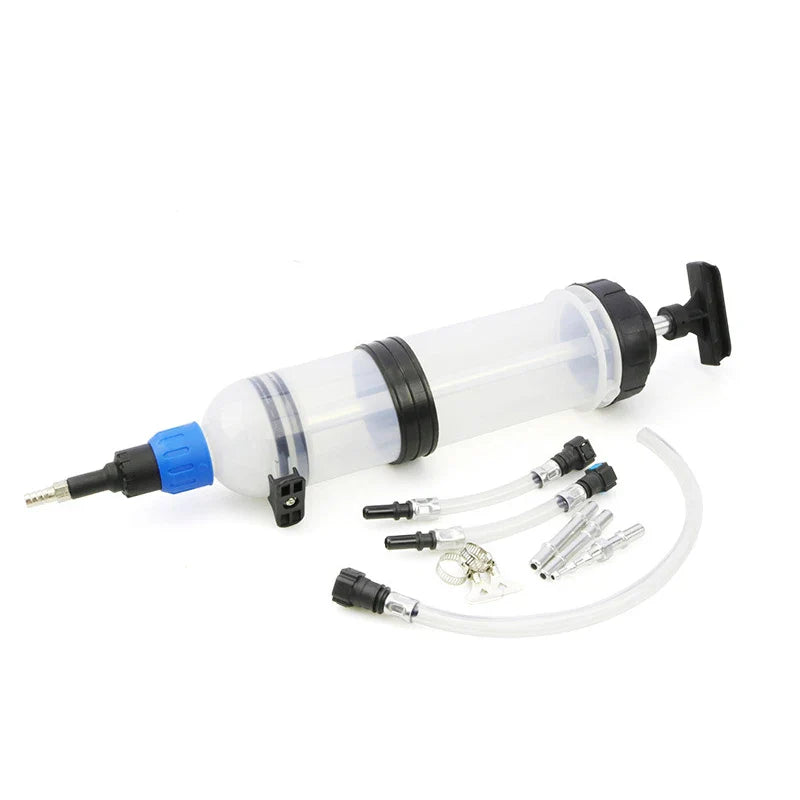 1.5L Oil & Fluid Extractor Pump – Automotive Oil Change Syringe Bottle, Fuel Transfer Hand Too