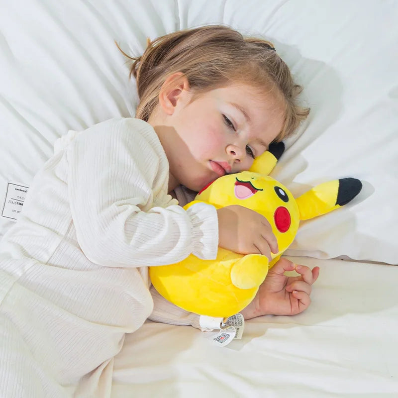 Kawaii Large Pikachu Stuffed Toy – High-Quality Pokémon Plush Doll with Gengar Peluche Pillow, Perfect Xmas Gift for Kids and Friends