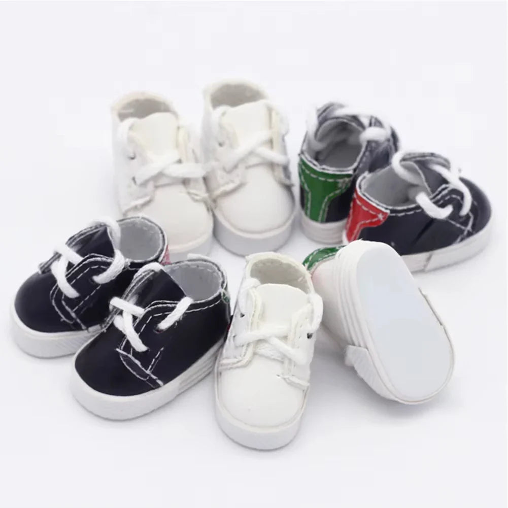 17cm Mini Plush Doll Clothes Set – Kpop EXO Labubu Idol Princess Shoes & Casual Sneakers Accessories, Clothing Gift
