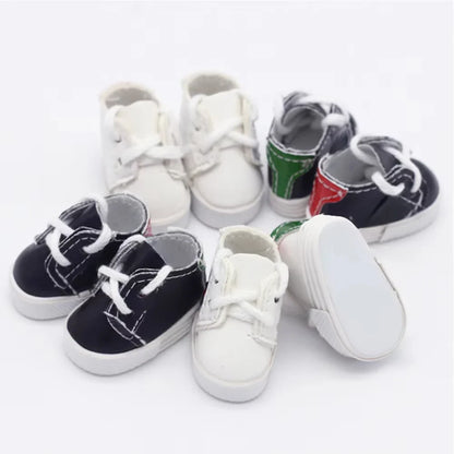 17cm Mini Plush Doll Clothes Set – Kpop EXO Labubu Idol Princess Shoes & Casual Sneakers Accessories, Clothing Gift