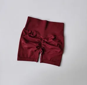Peach Hip Lifting Sports Shorts for Women – High Waist Slimming, Tightening, Speed-Drying Running Pants