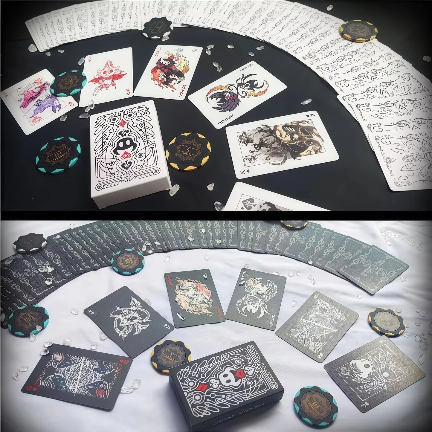 Hollow Knight Themed Playing Cards – Standard Poker Deck, Creative Family Party Board Game Cards, Portable Collectible Gift Set