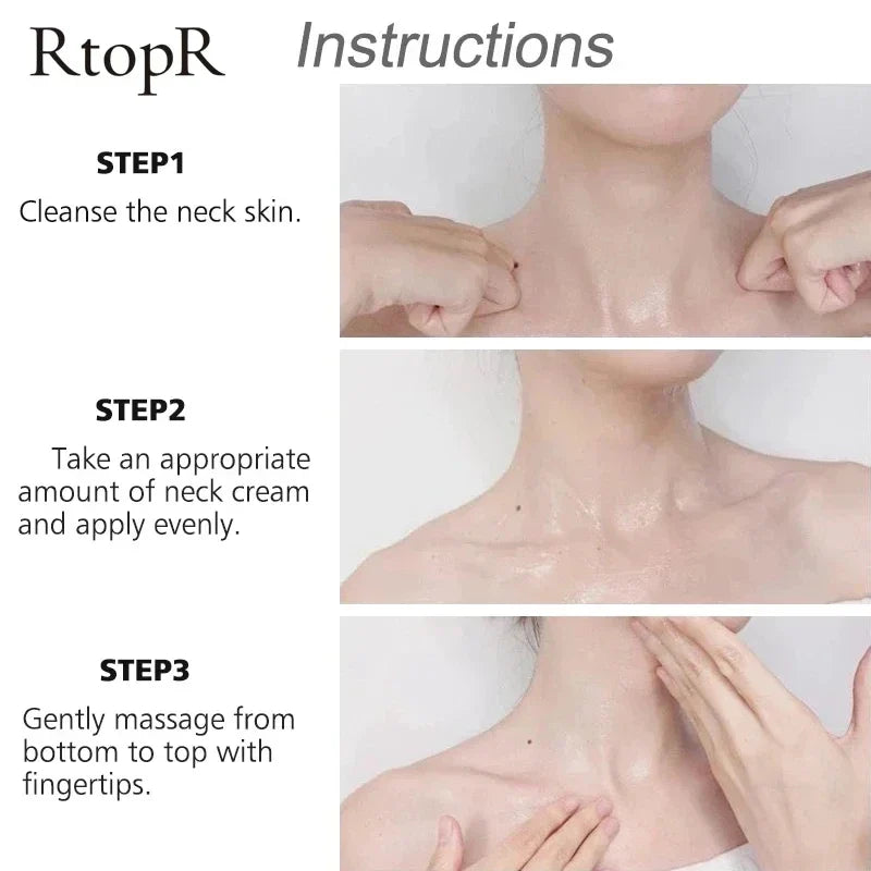 Rtopr Neck Cream — Reinforced Wrinkle Removal, Whitening & Moisturizing, Rejuvenating Neck Skincare