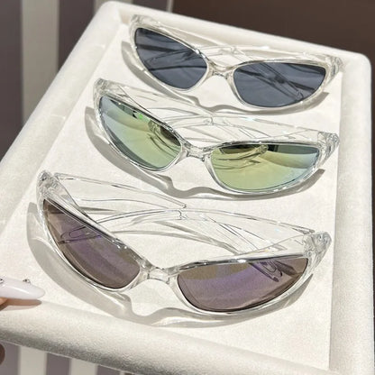 Y2K Sports Sunglasses - Trendy Cycling & Street Photography Shades for Men and Women
