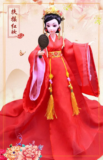 Ancient Dress Imperial Concubine Doll – Jointed Princess Fairy Suit with Clothes