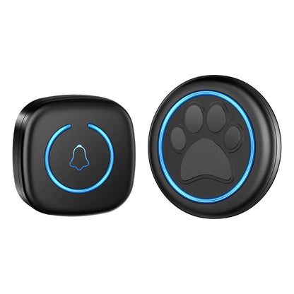 Pet Touch Ringer Bell – 300M/984ft Range, 60 High-Volume Tunes for Cat & Dog Training, Smart Home Doorbell US/EU