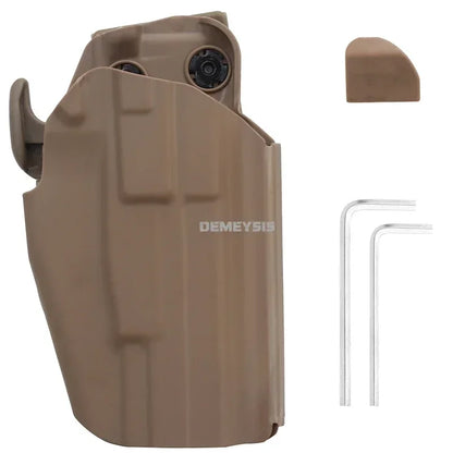Adjustable Gun Holster — Right/Left Hand Waist Carry Case for Tactical Pistols