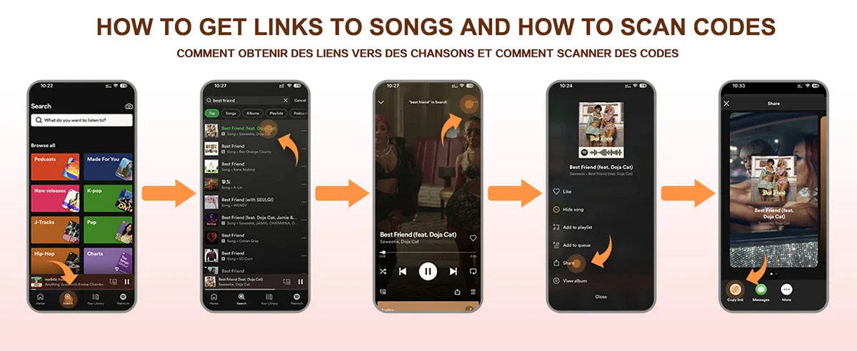 Customized Spotify Music Plaque – Personalized Acrylic Photo Frame Lamp for Anniversary, Birthday & Romantic Gifts