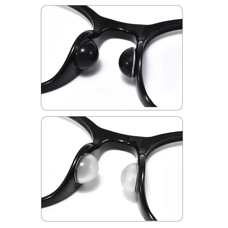 Anti-Slip Silicone Eyeglass Nose Pads – Invisible Self-Adhesive Air Cushion Nose Holders for Glasses Comfort & Fit Support