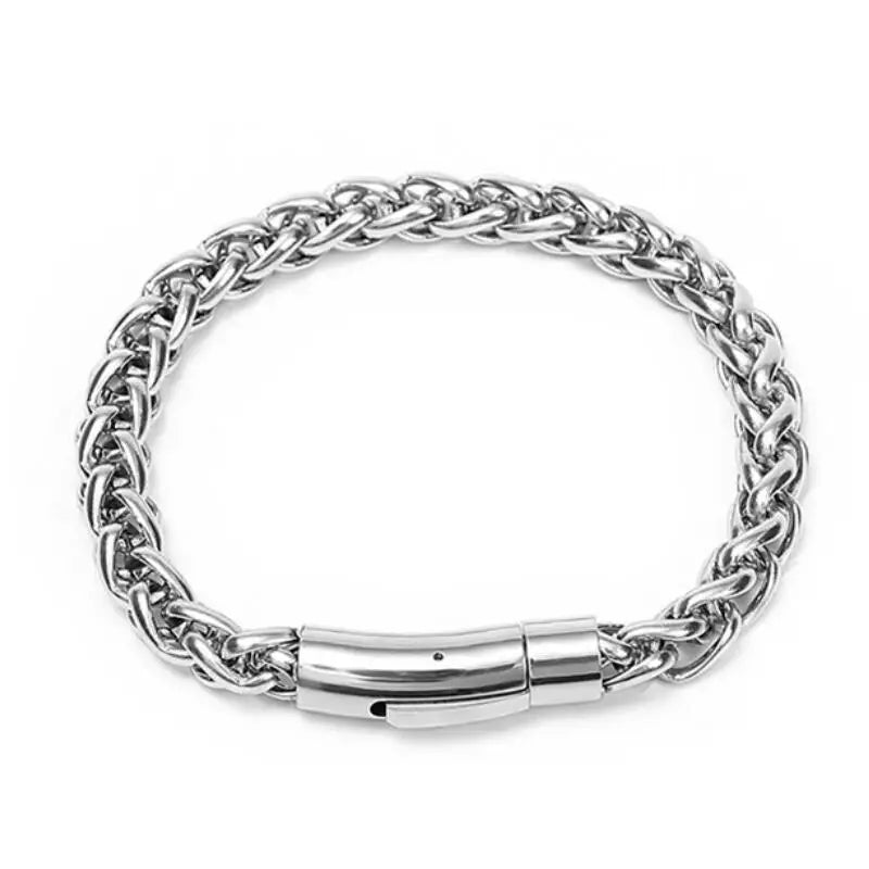 Ethnic Wind Dragon Bracelet – Vintage Silver Plated Cuff Bangle, Motorcycle Riding Charm Jewelry Gift for Men