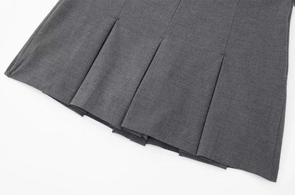 MUJER 2025 Women’s High Waist Pleated Mini Skort Shorts — Summer Basic Casual Holiday Shorts