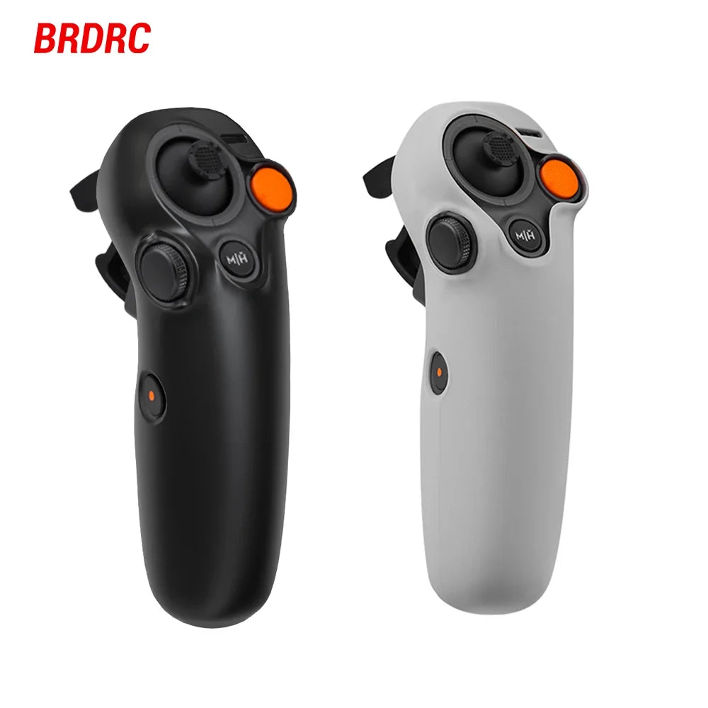 BRDRC Silicone Case - Anti-Scratch Protective Sleeve Cover for DJI Neo Avata 2 RC Motion 3 Controller Quick Release Accessory