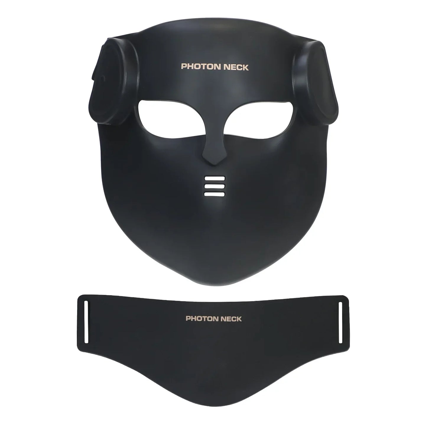 8-Color LED Red Light Therapy Face Mask - Silicone Photon Skincare Mask with Neck Coverage for Wrinkles & Acne