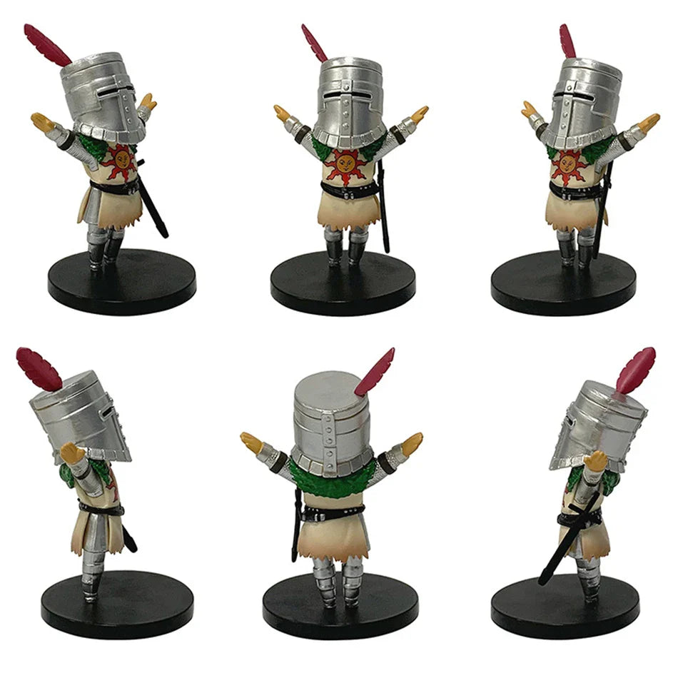 Q-Version Dark Souls Anime Action Figure – Solaire, Artorias, Ornstein & Fire Keeper Doll, Collectible Toy for Boys & Gifts