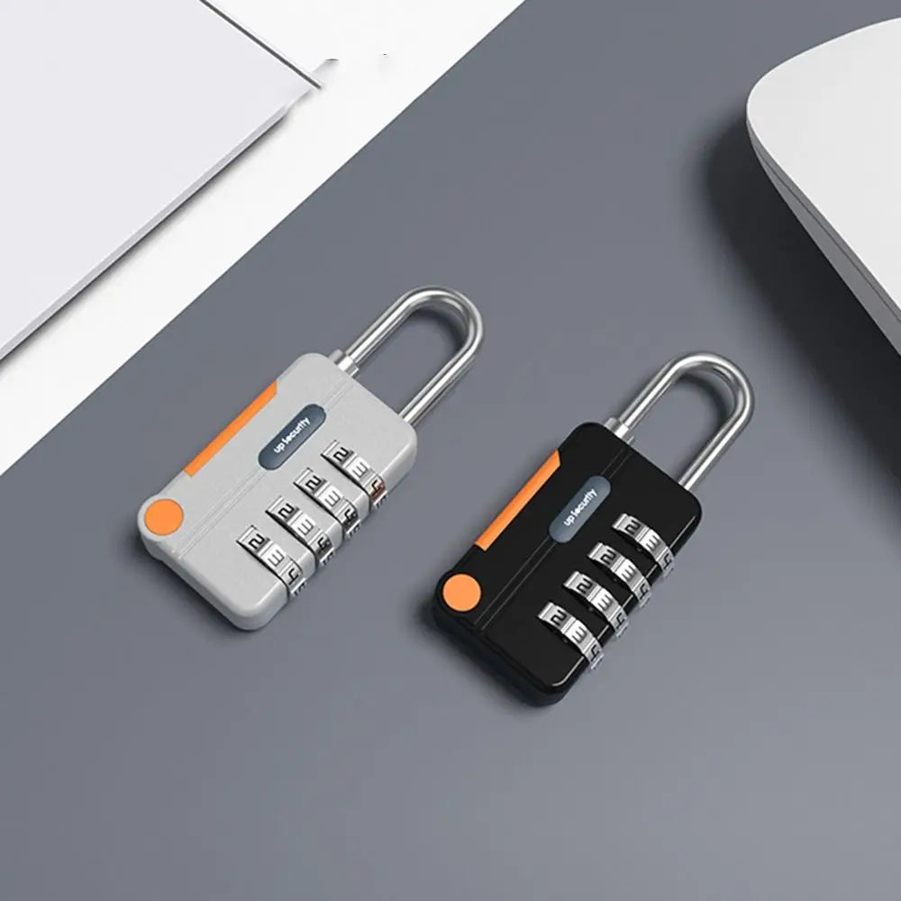 New Concept 4-Digit Combination Lock – Anti-Theft Zinc Alloy Padlock for Travel Luggage & Suitcases