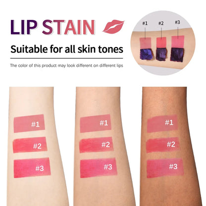 Peel-Off Lip Stain - Long-Lasting Waterproof Pink Tint with Transfer-Resistant Finish