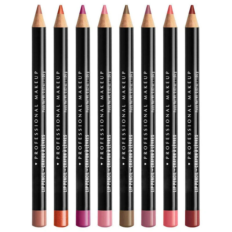 11-Color Matte Lip Liner Pencil – Waterproof, Plumping, Long-Lasting Lipstick Stain in Natural Nude & Pink Shades for Pro Lip Contouring