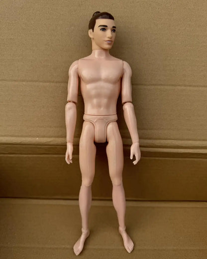 1/6 Boys Doll – 30cm Movable Joint Male Figure, Solid DIY Toy for Kids Birthday Gifts