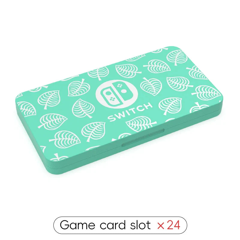 DATA FROG 24-in-1 Game Card Case – Hard Shell Storage Box for Nintendo Switch/Lite/OLED Accessories