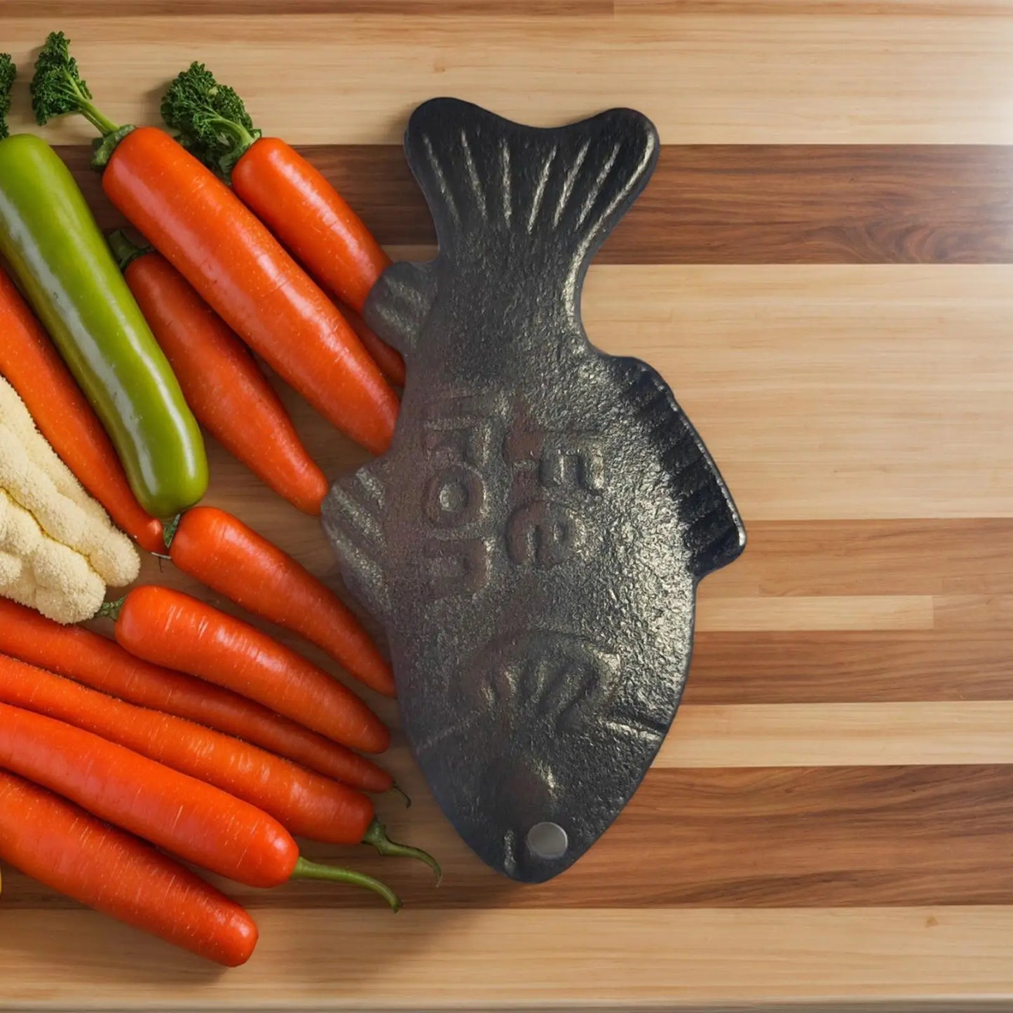 2pcs Iron Fish Cooking Accessory - Natural Iron Supplement Alternative for Iron-Enriched Meals and Kitchen Use