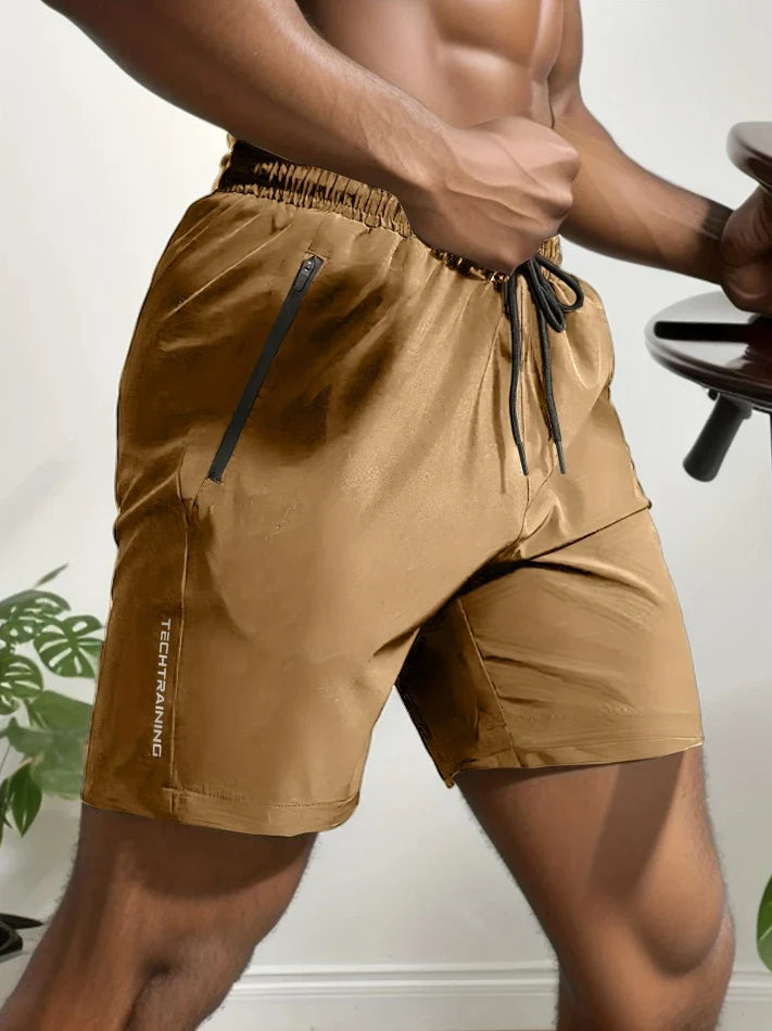 Men’s Summer Sports Shorts – Quick-Dry Breathable Gym, Running & Cycling Bottoms with Drawstring Waist, Casual Workout Outfit