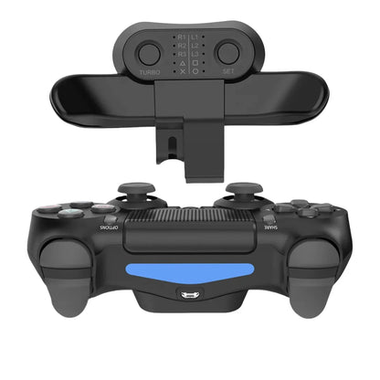PS4 DualShock Gamepad Rear Extension Key Adapter — Turbo Back Button Attachment for PS4 Controller Accessories