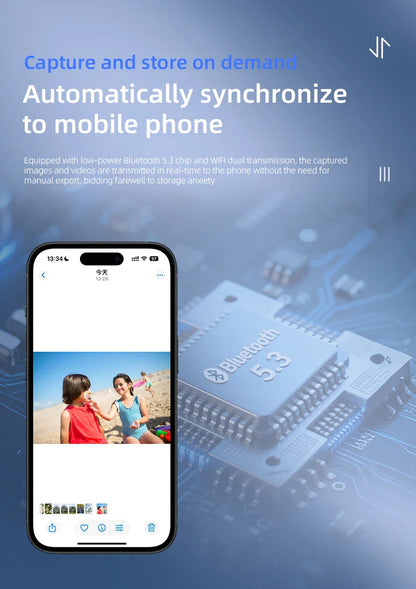 AI Smart Camera Glasses — Polarized Sunglasses with HD1080P Video Recording, WiFi, Bluetooth Calls for Men and Women