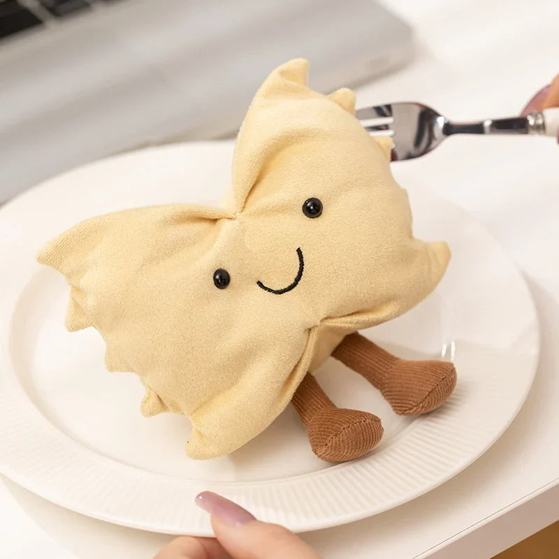 Cute Dessert Plush Toys – Soft Cake, Waffle, Pancake, Macaron, Éclair Stuffed Dolls for Kids Gift & Home Decor