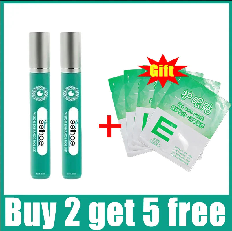 Vision Enhance Roller – Clearer Eyesight, Mild Relaxation Massage for Eye Fatigue, Dryness & Discomfort Relief