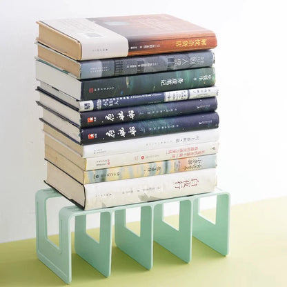 Multi-Function Bookshelf & Bookend Organizer – Desk Stand for Books, Magazines, CDs, Files, School & Office Supplies