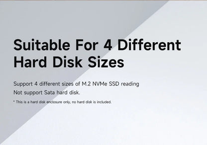 Hagibis 40Gbps USB4 M.2 NVMe SSD Enclosure – LED Display with USB4 Cable for Thunderbolt 4/3 & USB 3.2/3.1/3.0 B+M M-Key SSD Case