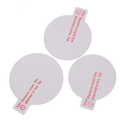 2Pcs Watch Tempered Glass Screen Protector – Universal Fit 27mm–42mm Anti-Scratch Clear Protective Film for Smartwatch & Wristwatch Screens