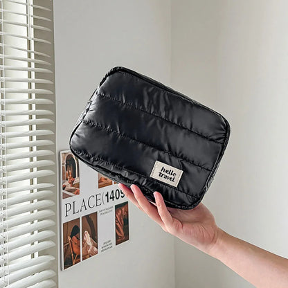 Large Capacity Makeup Bag – Portable Cosmetic and Toiletry Storage Bag, Travel Organizer Washbag