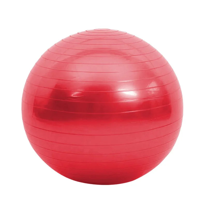45cm PVC Fitness Ball – Thickened Explosion-Proof Yoga & Pilates Exercise Ball for Home Gym