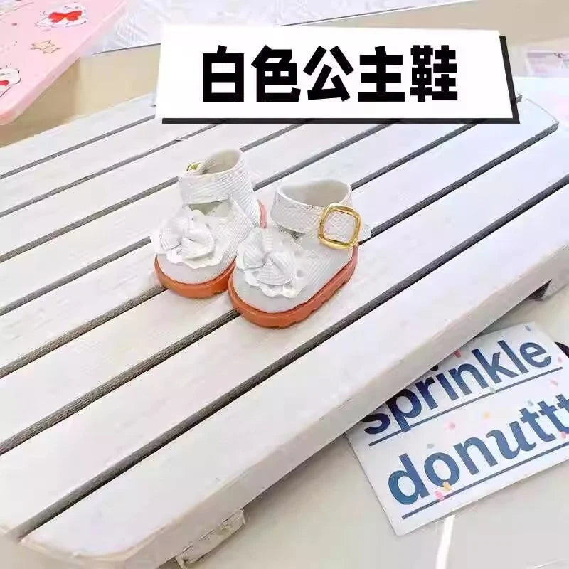 17cm Labubu Doll Accessories - Luxury Sweet Woolen Suit, Crossbody Bag & Princess Shoes Set