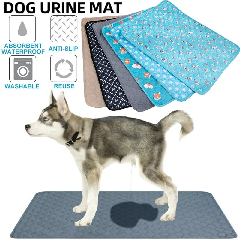Reusable Dog Pee Pad Blanket – Absorbent Washable Puppy Training Mat & Pet Bed, Urine Protector for Car Seat, Pet Supplies