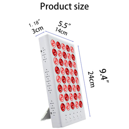 Red Light Therapy Device – 660nm & 850nm Near Infrared LED Panel for Pain Relief & Skin Health
