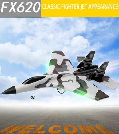 RC SU-35 Foam Fighter Jet – 2.4G Remote Control Glider Airplane Toy for Kids & Boys
