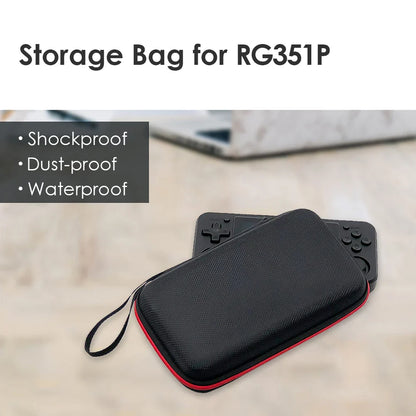 Shockproof Protective Case: Portable Organizer Bag for Handheld Game Consoles - Compatible with ANBERNIC RG405V, RG35XX, and More!