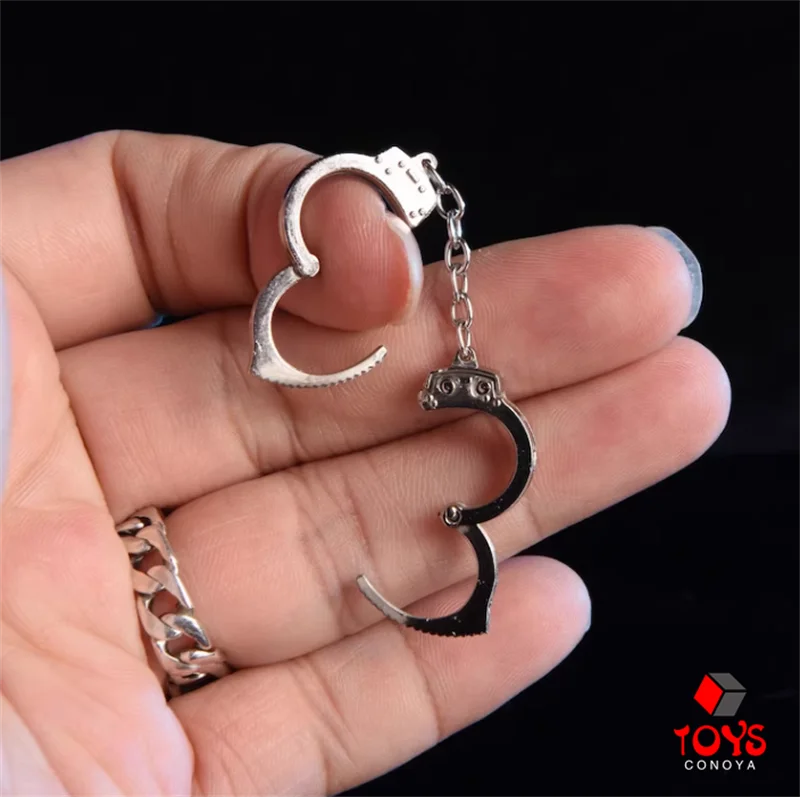 Vstoys 1/6 Scale Metal Handcuffs – Openable Soldier Scene Props for 12-inch Action Figures