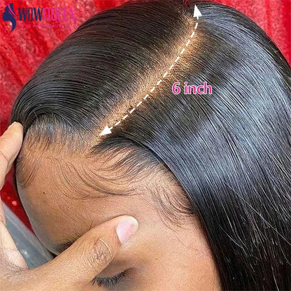Body Wave Bundles with Closure – 2x6 Brazilian Hair Weave, 3/4 Bundles with Lace Closure, Natural Human Hair